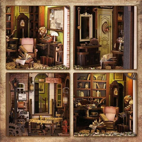 Sherlock Holmes Detective - Book Nook - woodbli