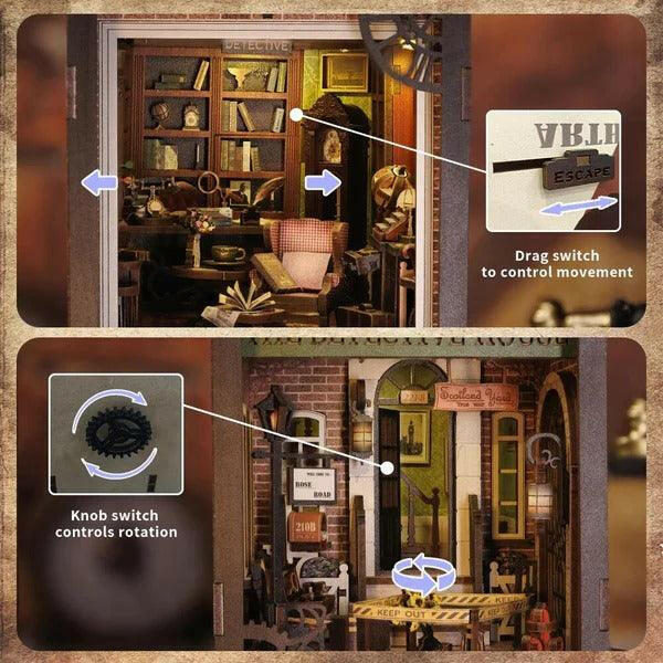 Sherlock Holmes Detective - Book Nook - woodbli