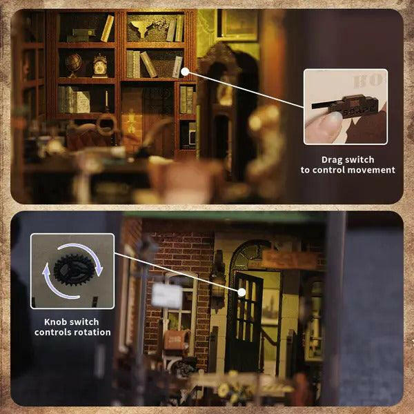 Sherlock Holmes Detective - Book Nook - woodbli