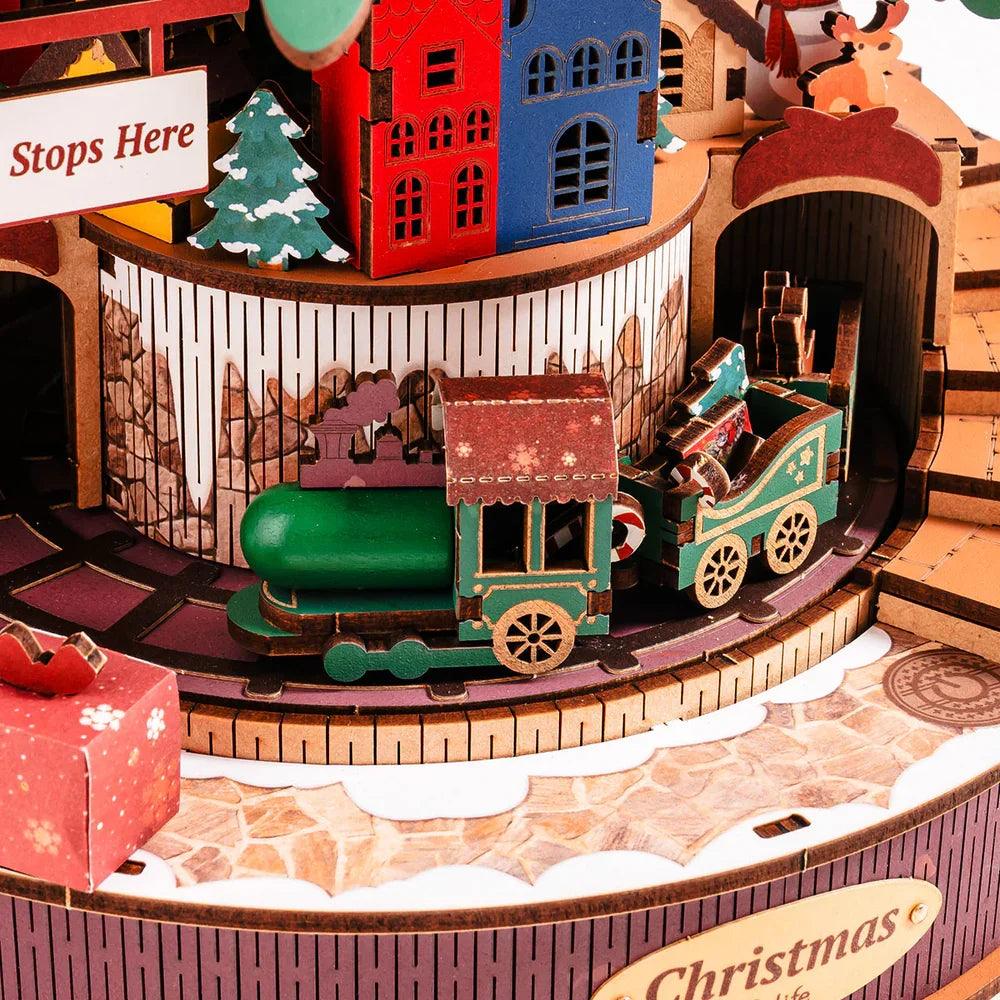 Christmas Melody Tree Music Box 🎄 - woodbli