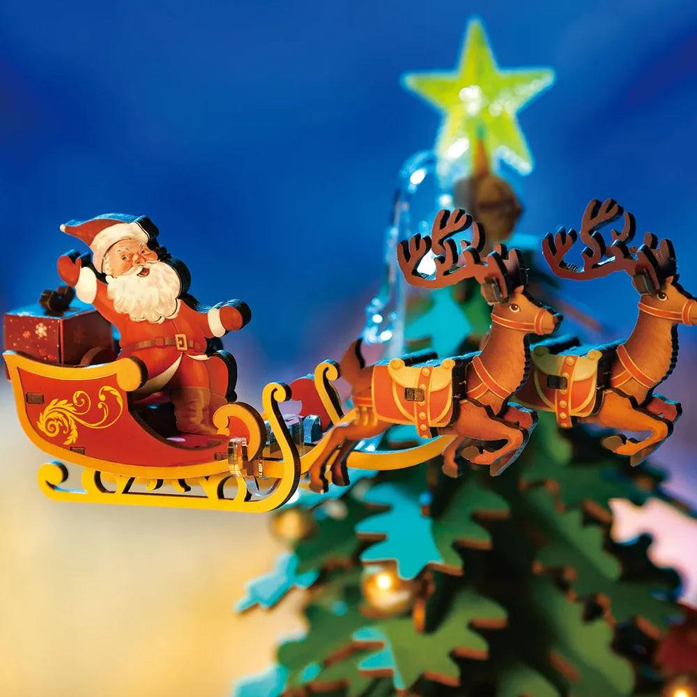 Christmas Melody Tree Music Box 🎄 - woodbli