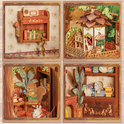 Squirrel Collector - Book Nook Kit