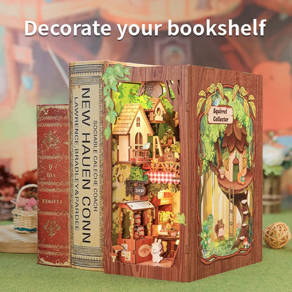 Squirrel Collector - Book Nook Kit